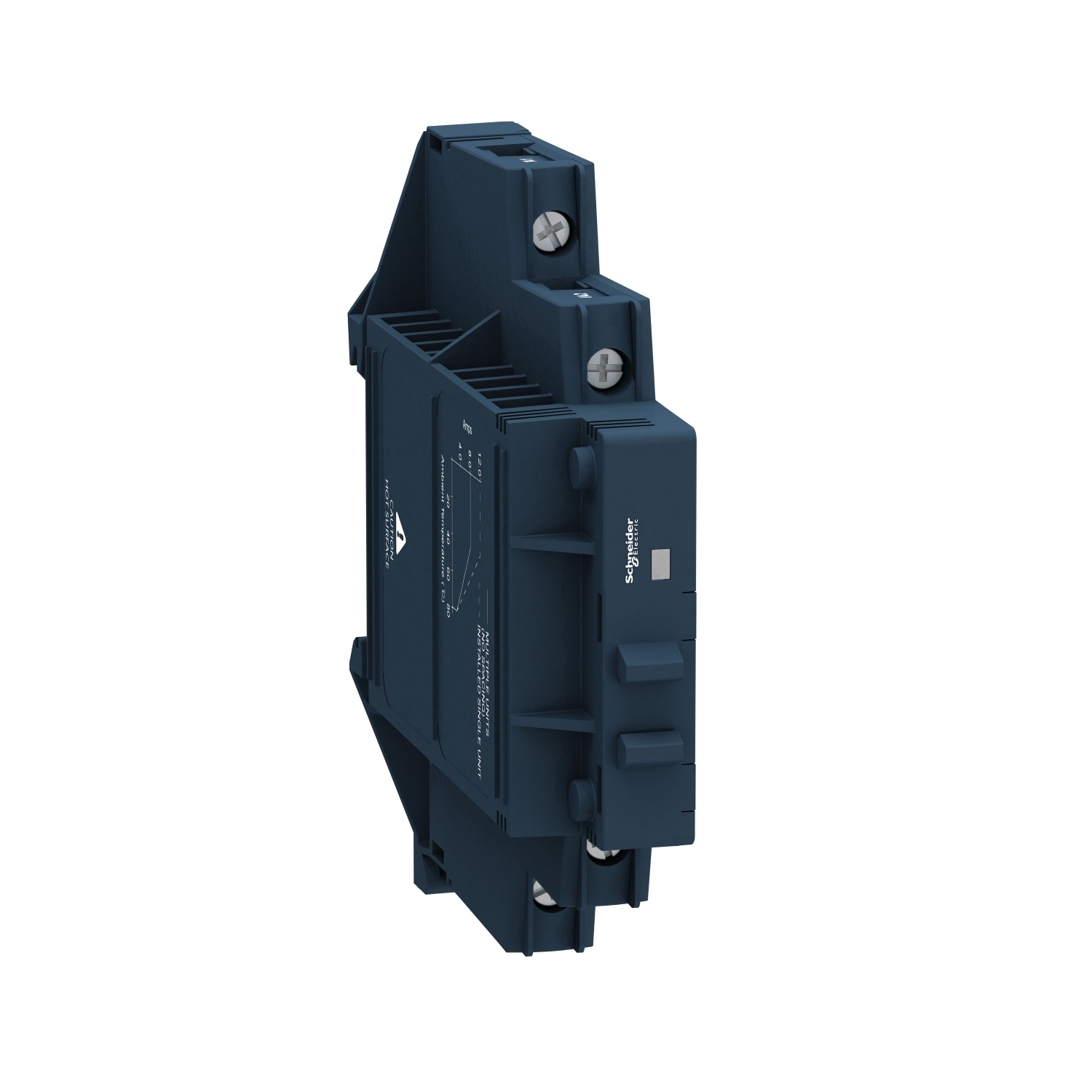 SSM1A112BD Zelio 1-Channel 1-Phase Zero Voltage Switching Solid State Relay, 12 A, 1NO 1 Form A SPST Contact, 4 to 32 V DC V Coil