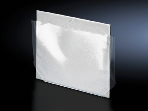 2512000 SZ Series Drawing Wiring Plan Pocket, 333 mm L x 254 mm W x 7 mm H, For Use With DIN A3 Size Paper, Plastic, Light Gray