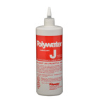 1-qt. bottle.  The Most Used and Specified Cable LubricantSpecification-grade Polywater Lubricant J is a high-performance, clean, slow-drying, water-based gel lubricant. Lubricant J provides maximum tension reduction in all types of cable pulling. It is recommended for long pulls, multiple-bend pulls, and pulls in a hot environment.