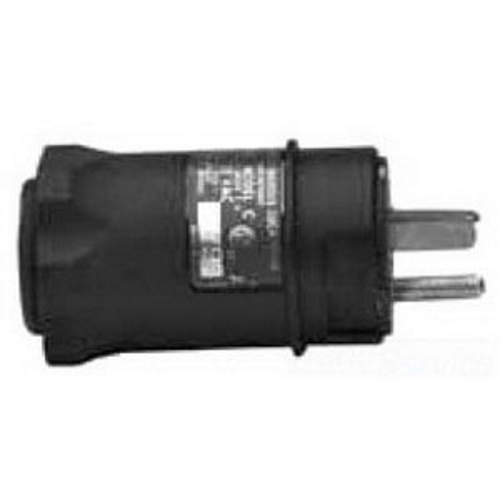 U-Line; Plug Assembly; 125 Volt AC, 15 Amp, 3-Pole, 2 Wire, NEMA 5-15R, 5-20R, or 6-20R