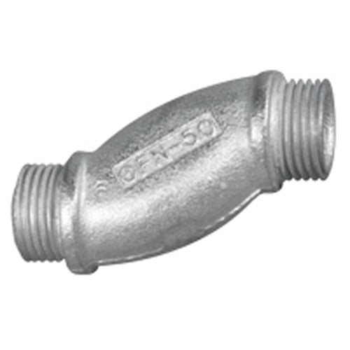 OFN-50 Offset Conduit Nipple, 1/2 in, For Use With IMC/Rigid Conduit Fittings, Malleable Iron, Zinc Plated