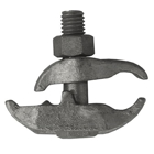 Parallel Type K-Clamp, 1 inch, Malleable Iron, Hot Dip-Galvanized