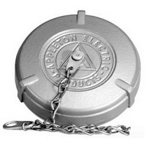 Appleton; Powertite; Receptacle Threaded Cover; 600 Volt AC/250 Volt DC, 100 - 150 Amp