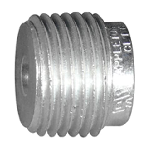 RB500-350A Reducing Bushing, 5 x 3-1/2 in Trade, Aluminum, Natural