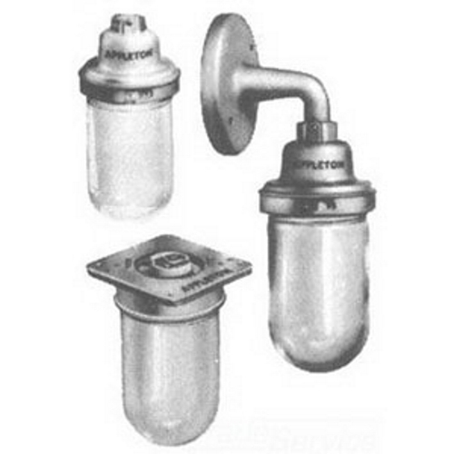 REA; Enclosed and Gasketed Vapor Tight Light Fixture; 1 150 Watt, Burnished