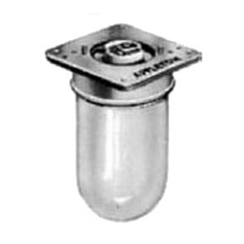 REA-10B Unilets Outlet Box Fixture, (1) Lamp, 150 W Fixture, Burnished Housing