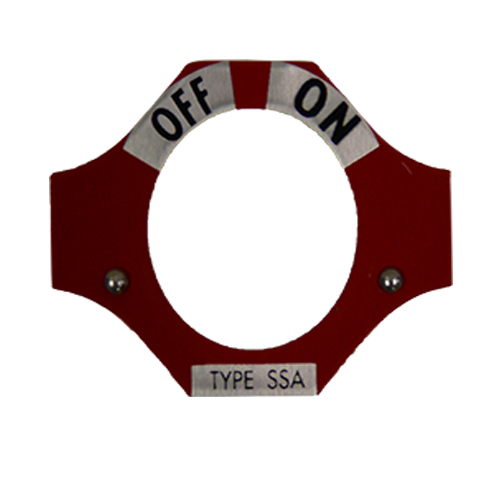 SLNP0F0N Contender Dust-Ignitionproof Explosionproof Name Plate With Internal Ground Screw