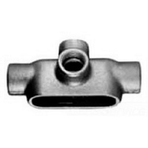 TA57 Unilets Type TA Conduit Outlet Body, 1-1/2 in Hub, Form 7 Form, 28 cu-in Capacity, Grayloy Iron, Epoxy Powder Coated