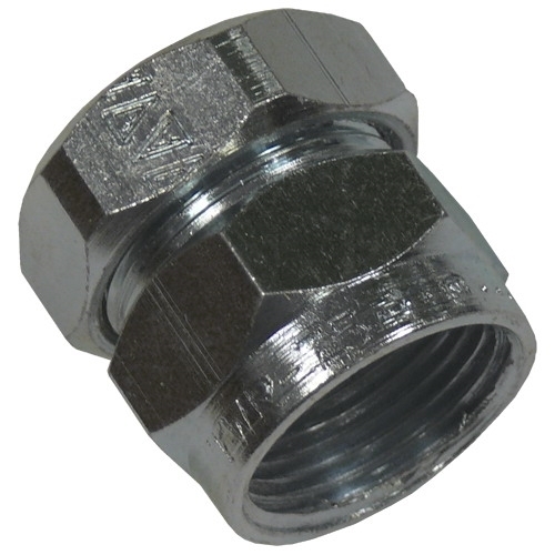 EMT Combination Coupling; 3/4 Inch, Steel, FNPT
