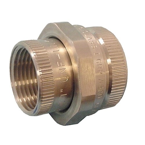 Conduit Union, Dust-Ignitionproof Explosionproof, Series: UNF, 1 in, For Use With: IMC/Threaded Rigid Metallic Conduit, Steel, Zinc Electroplated, 2 in OD x 1.72 in L