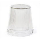 Unilet; Globe; 60 - 200 Watt, Cylindrical, Round Bottom, Clear Heat-Resistant