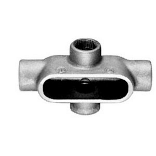 X27 Unilets Type X Conduit Outlet Body, 3/4 in Hub, Form 7, 10 cu-in, Grayloy Iron, Triple Coated