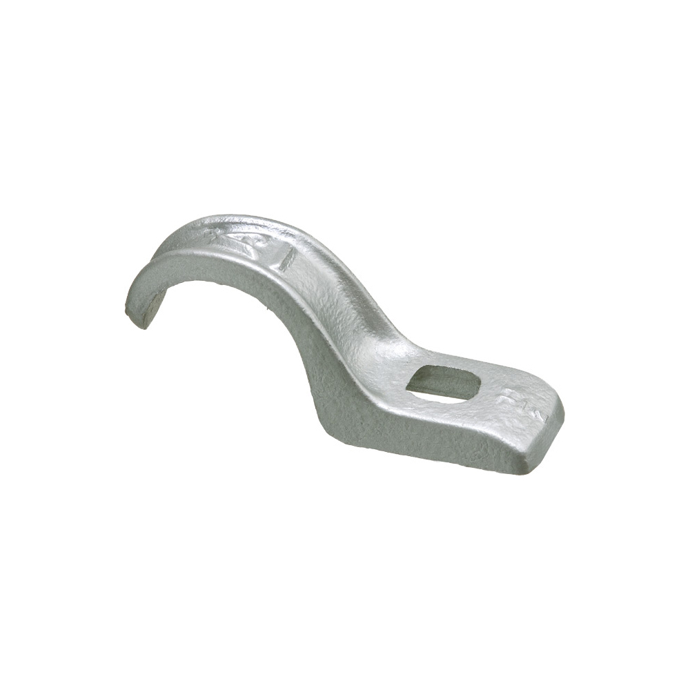 3105 1-Hole Conduit Strap, 2 in Conduit, Malleable Iron