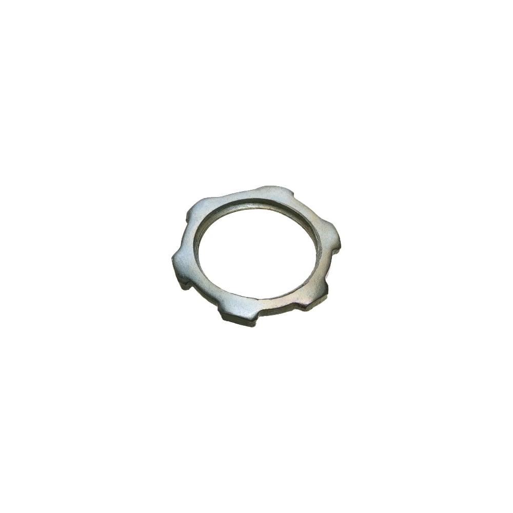406 Threaded Conduit Locknut, 2 in, For Use With IMC/Rigid Conduit, Steel, Plated