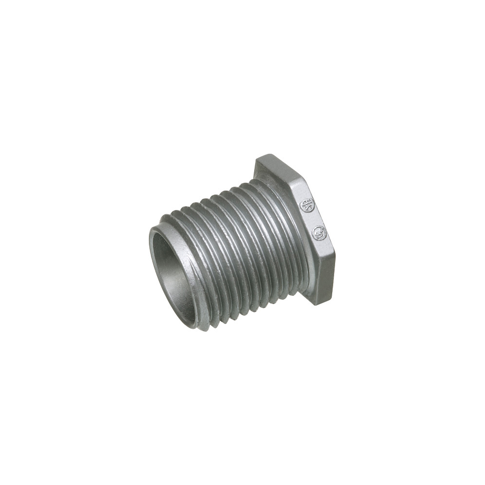 503L Long Conduit Nipple, 1 in, For Use With Rigid and IMC Conduit, Die Cast Zinc