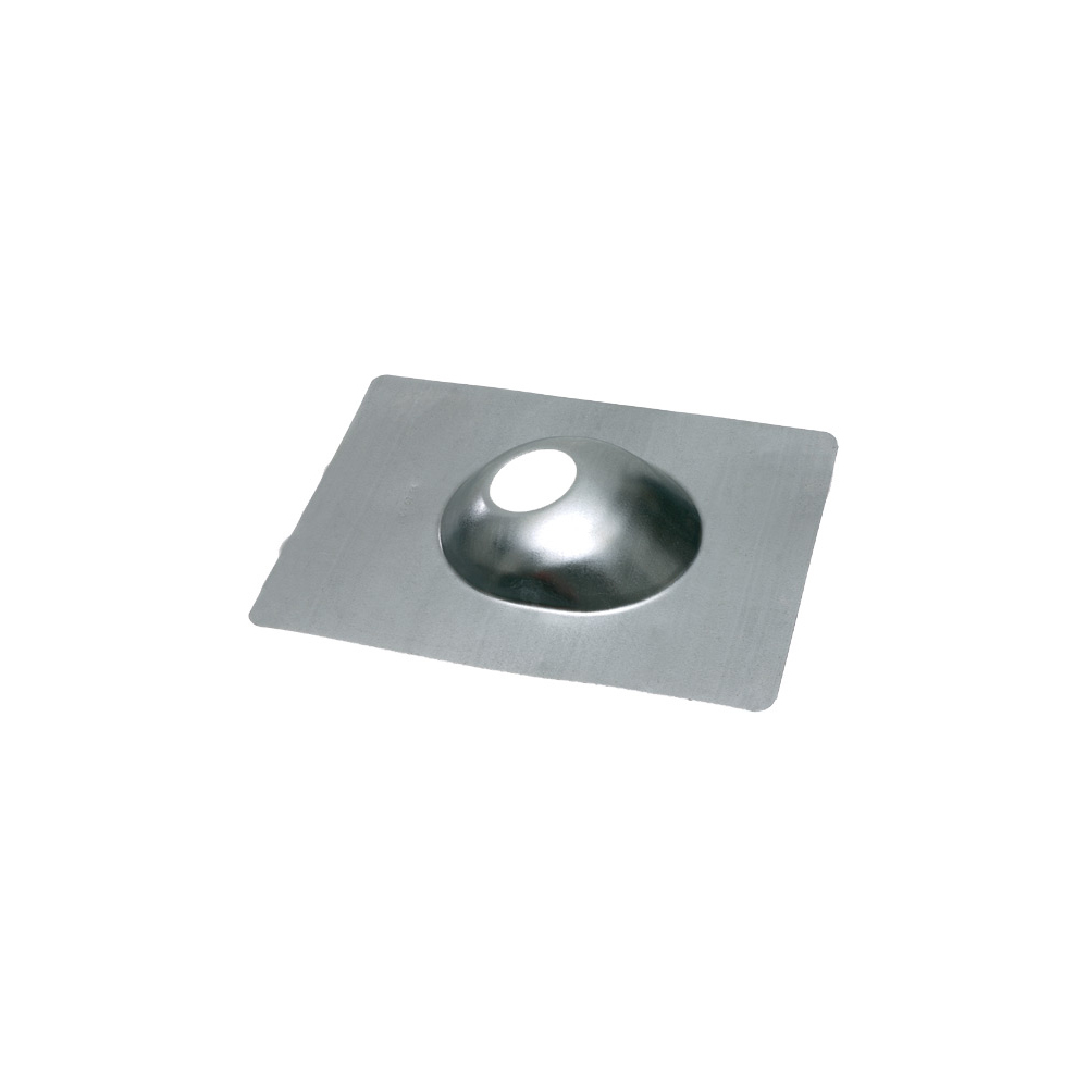 626 1-Pipe Roof Flashing, 2-1/2 in Trade, 14-1/2 in L x 10-3/4 in W, Steel