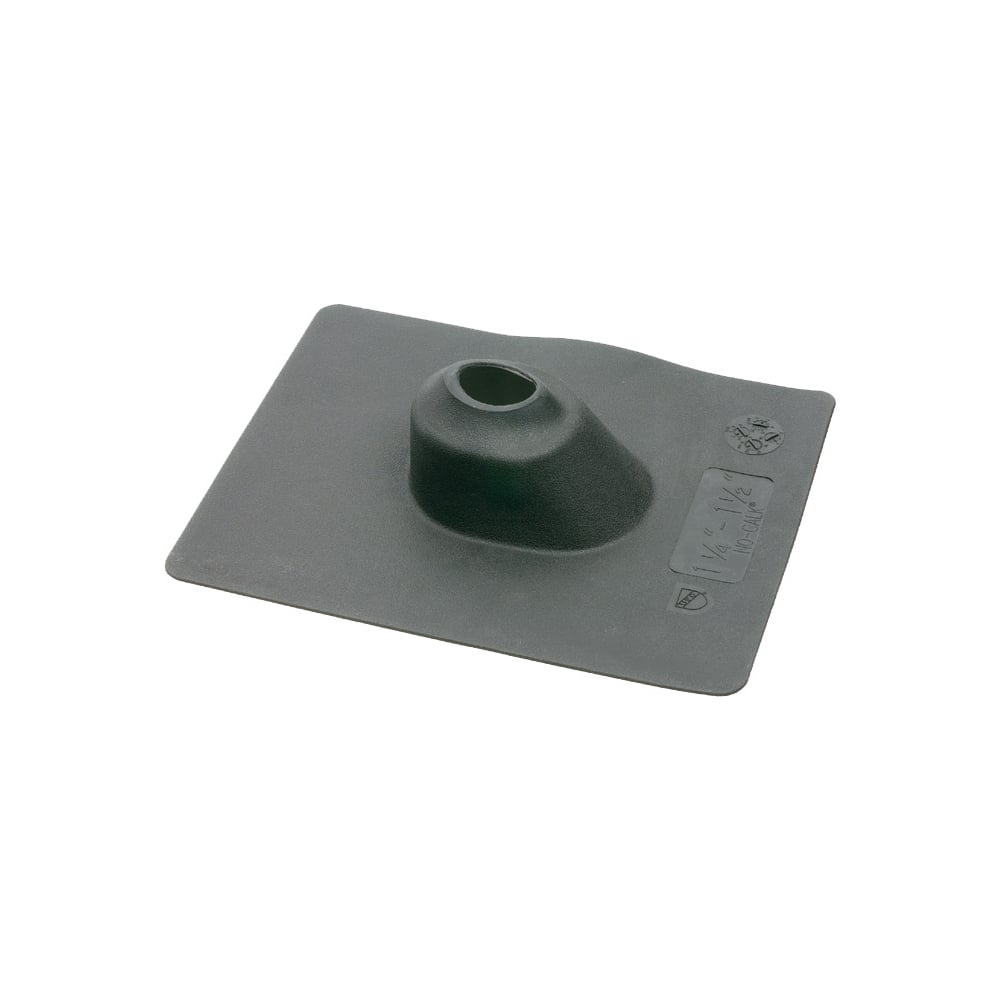 635 1-Piece Roof Flashing, 2 in Trade, 11-1/2 in L x 9 in W, Neoprene