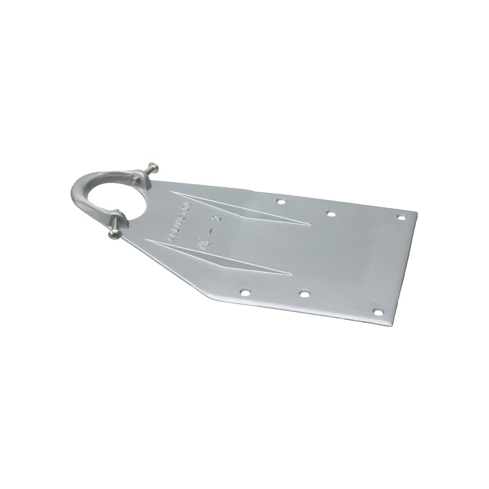 726 Roof Flashing, 1-1/4 to 2 in Trade, 14-21/32 in L x 8 in W, Cast Aluminum