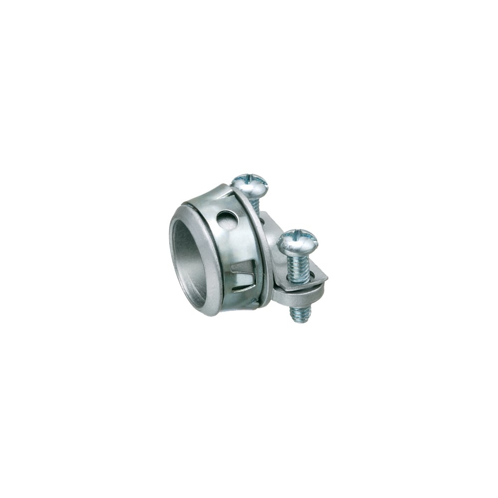 841ST Snap-Tite Round Cable Connector With Spring Steel Clip, 3/8 in Trade, 0.3 to 0.78 in Cable Openings, Die Cast Zinc