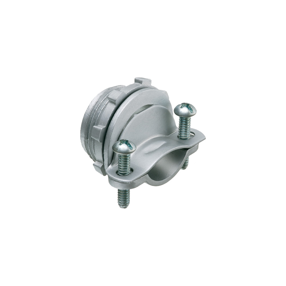 849S Service Entrance Cable Connector, 2 in Knockout, 1-3/4 in Clamp Opening, Die Cast Zinc