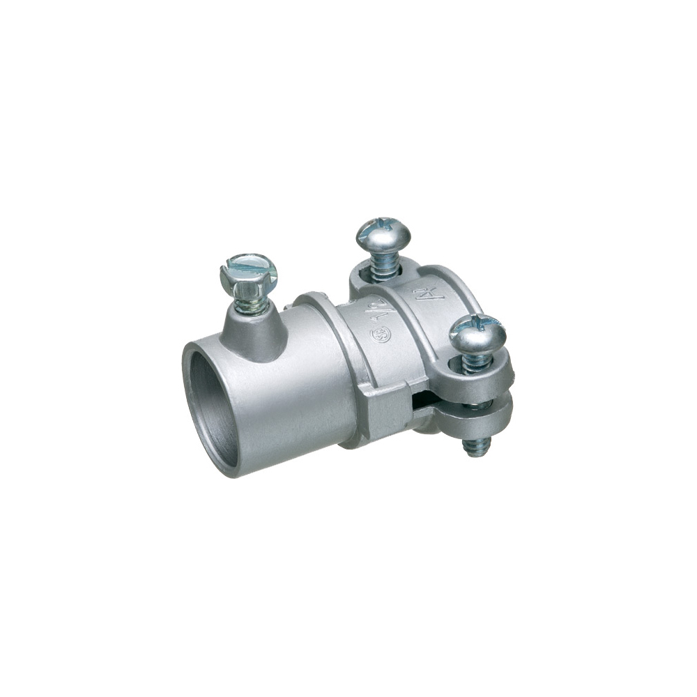 8620 Combination Coupling, 3/4 in, For Use With EMT Set Screw to Flexible Metal Conduit, Die Cast Zinc