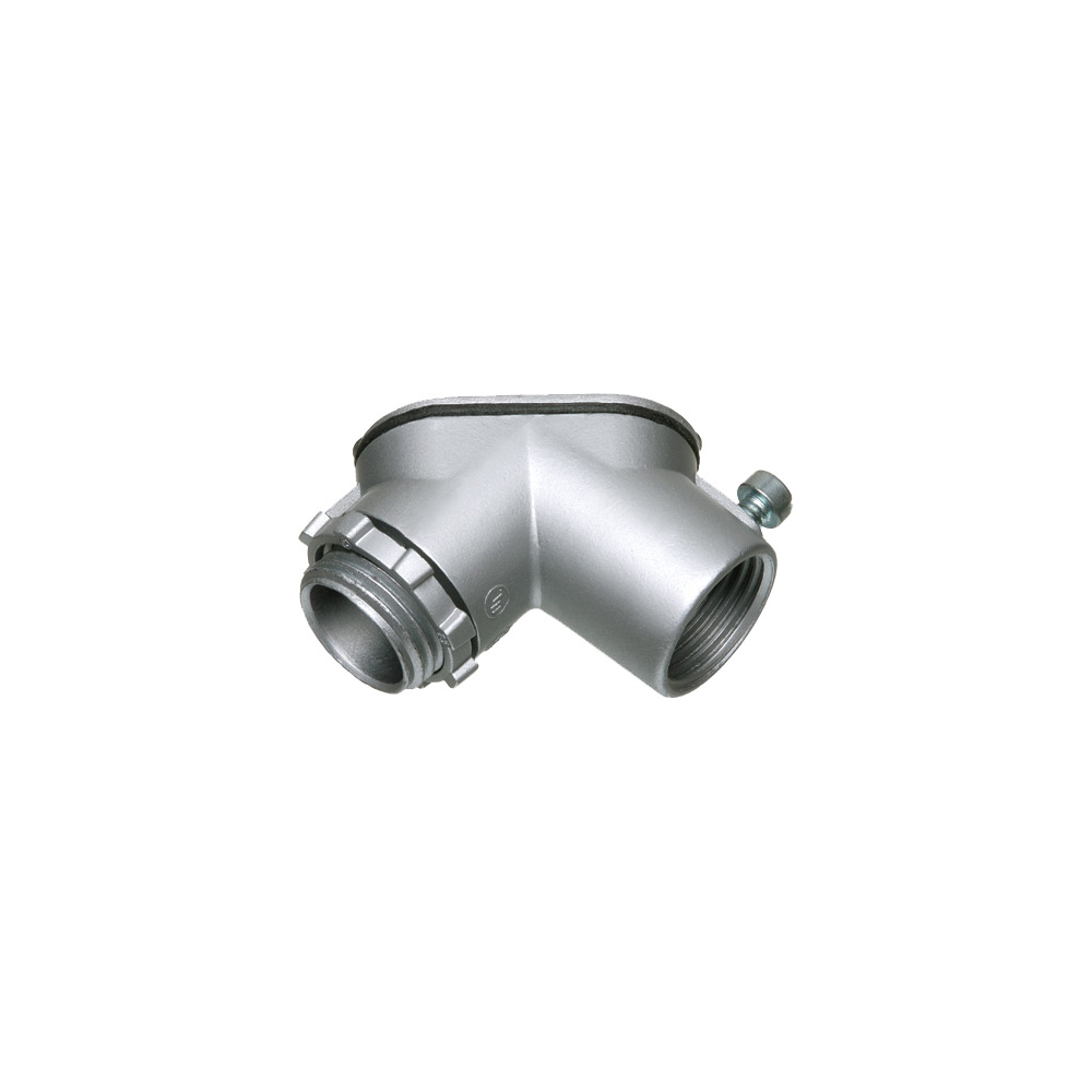 9110 Combination Conduit Pulling Elbow With Cover and Gasket, 3/4 in Trade, 90 deg, Zinc