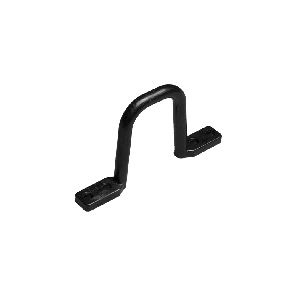 D22 Non-Conductive D-Ring, 2 x 2 in Ring, 2-1/4 in Dia Cable, Plastic