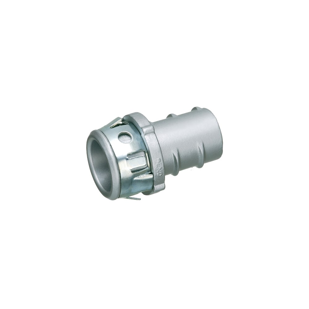 GF38ST Snap-Tite Screw-In Connector With Spring Steel Clip, 3/8 in Trade, For Use With Aluminum/Steel AC/MC/Flexible Metal Conduit, Die Cast Zinc