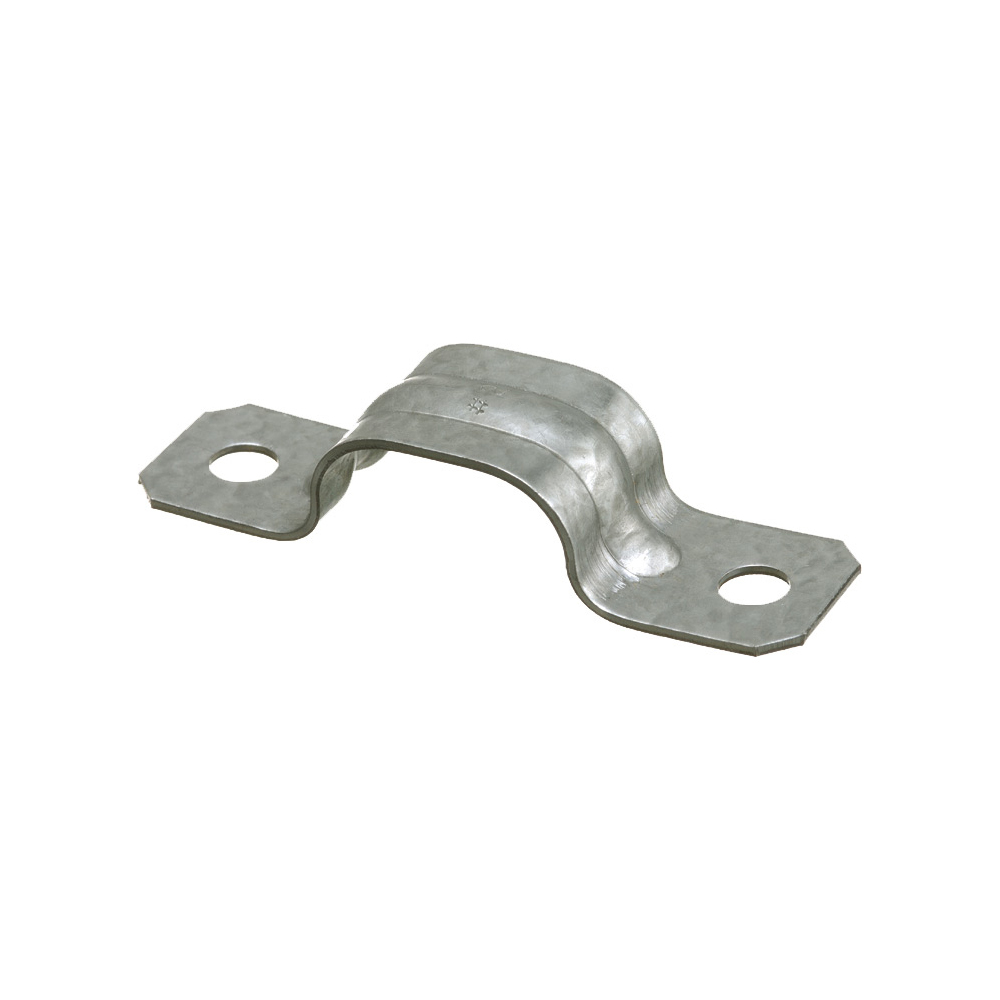 H-STRAP Cable Strap, 1/0 to 2/0 AWG SE/U Cable, Steel, Silver Plated