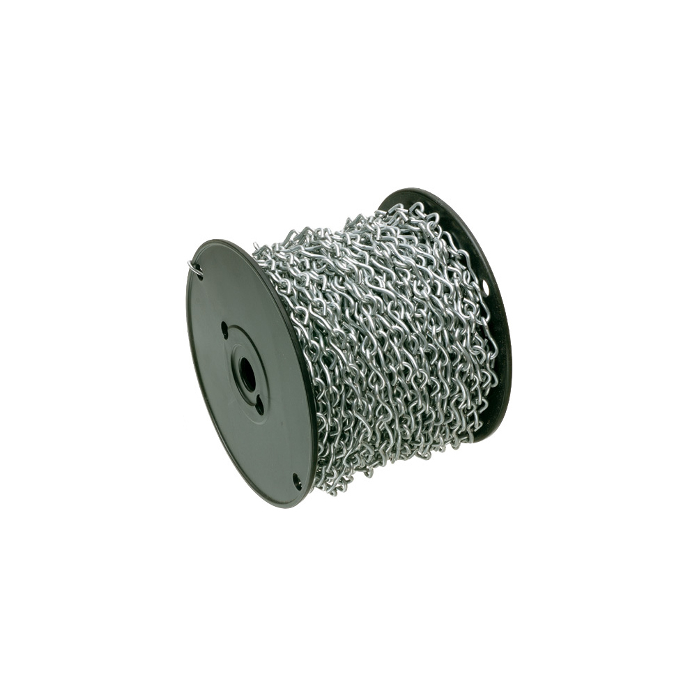 JC12 Jack Chain, 1/2 in, 25 lb Load, Steel