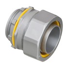 Straight, zinc die-cast connector for use with metallic or non metallic liquid tight conduit type B only. 1-1/4" Trade Size.
