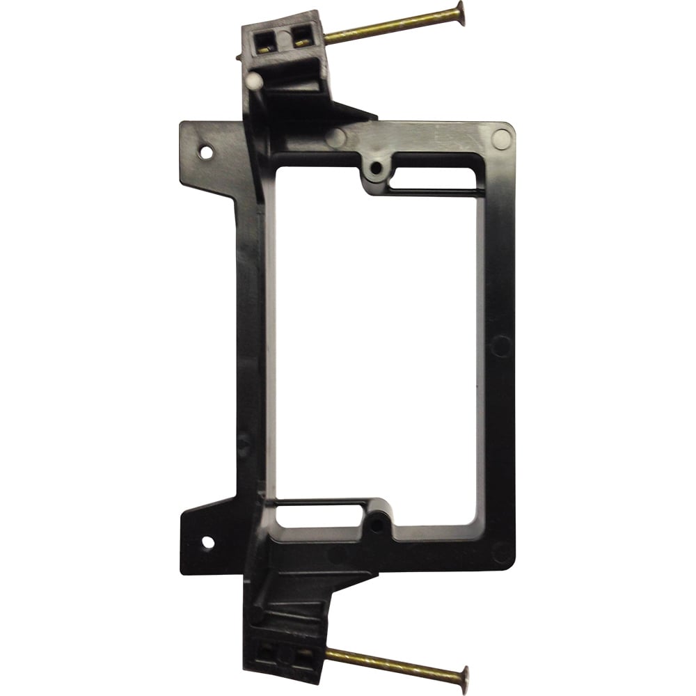 LVN1 LV Series 1-Gang Low Voltage Mounting Bracket, For Use With Cable Management System, Fastened Mount, Plastic
