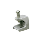 Malleable iron beam clamp. 125lb static load rating. threaded rod size 10/24. Trade Size 1".