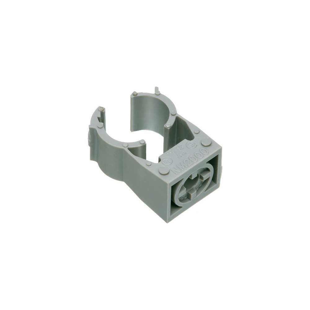 NM1900 QuickLatch 1-Piece Non-Metallic Pipe Hanger, 1/2 in Pipe, Plastic