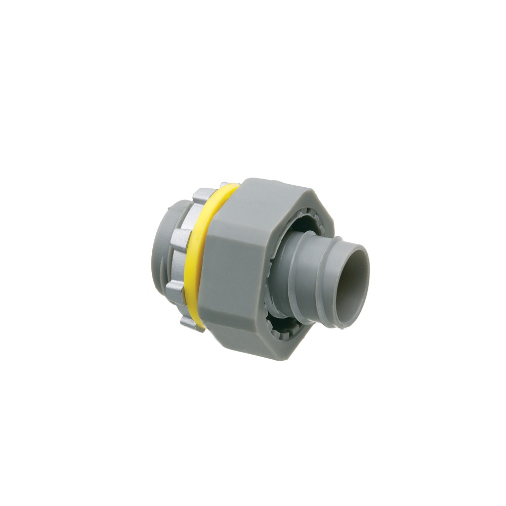 NMSC50 Screw-On Straight Liquid Tight Conduit Connector, 1/2 in Trade, Plastic