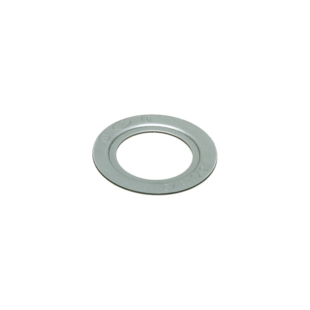 RW6 Reducing Washer, 1-1/4 x 1/2 in, For Use With IMC/Rigid Conduit, Steel, Plated