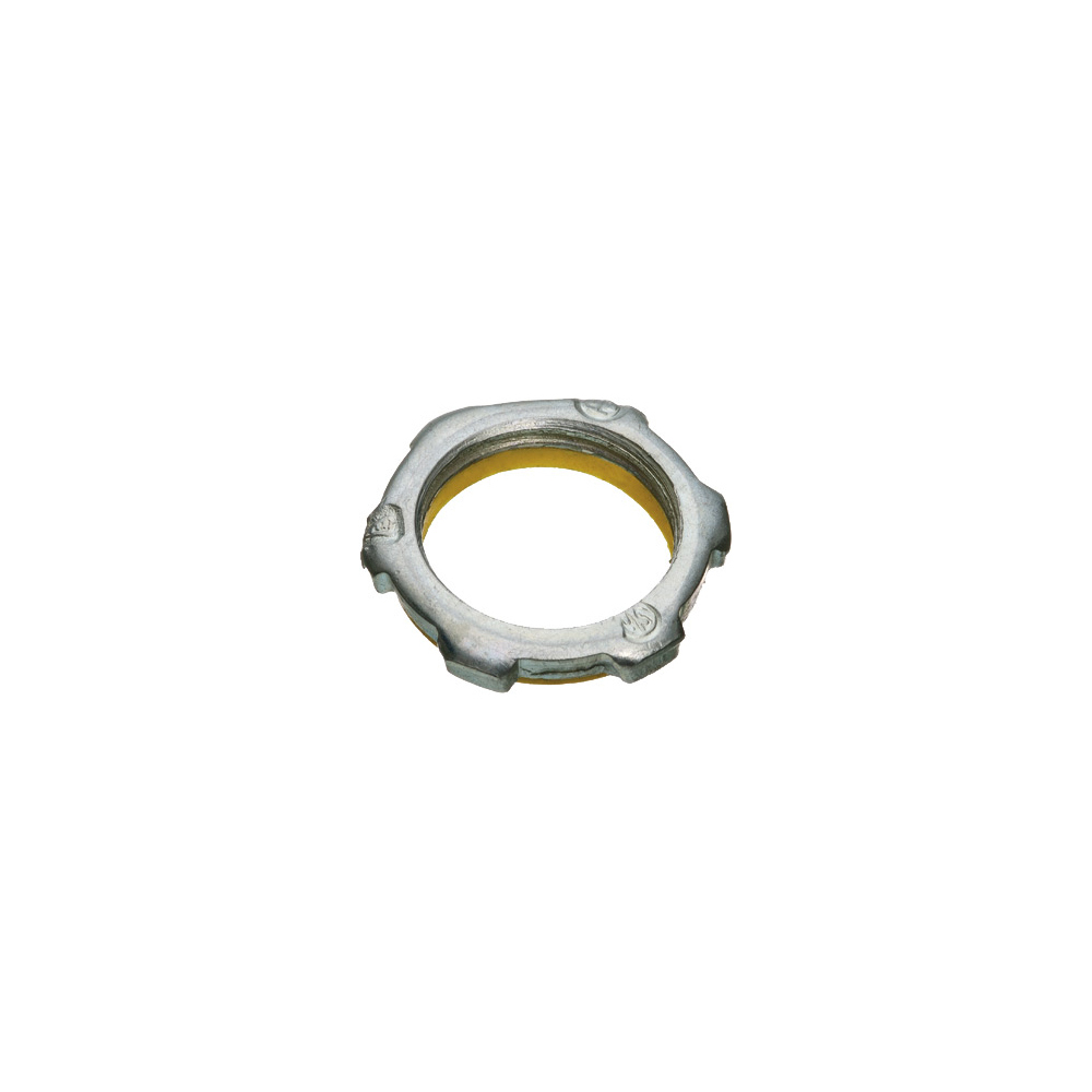 SL350 Sealing Locknut With PVC Molded Seal, 3-1/2 in, For Use With IMC/Rigid Conduit, Steel