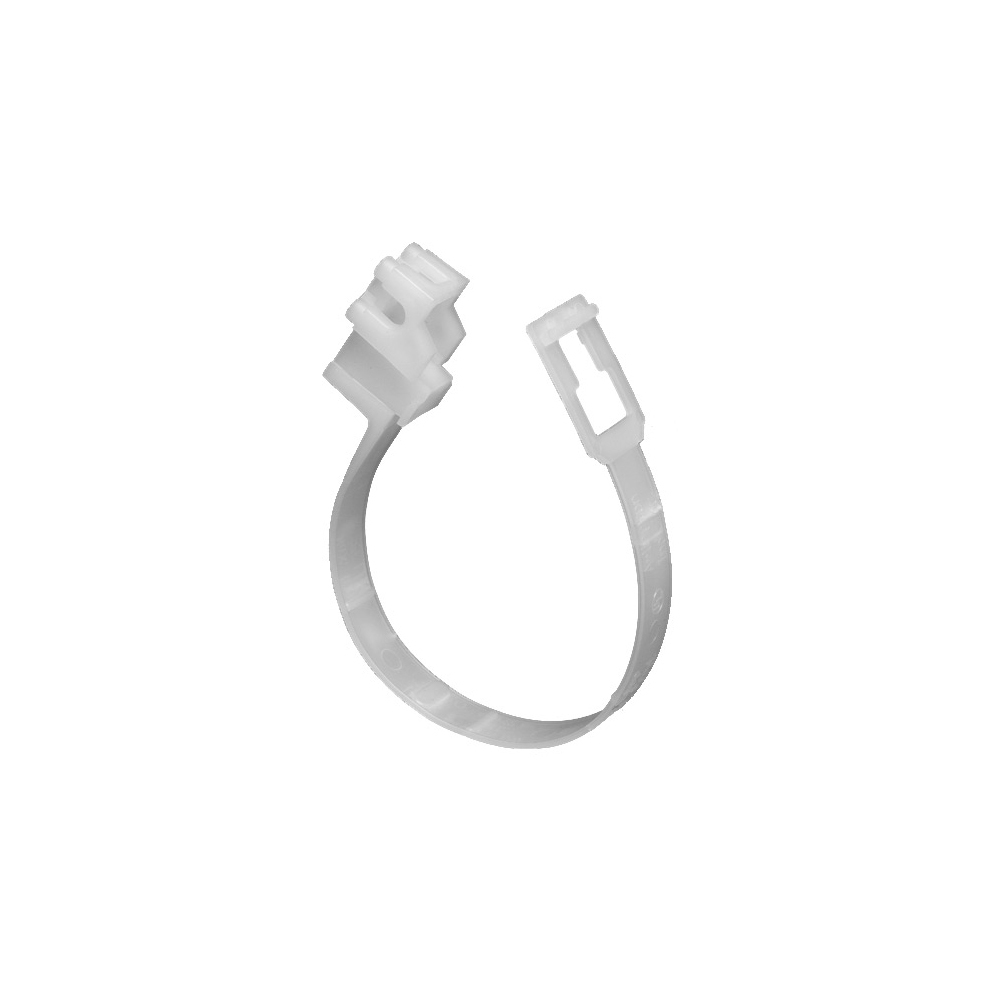 TL25 Flexible Non-Metallic Cable Support, 2-1/2 in, For Use With Cat 5, 6 and 7 Cable, Fiber Optic Cable, Plastic, White