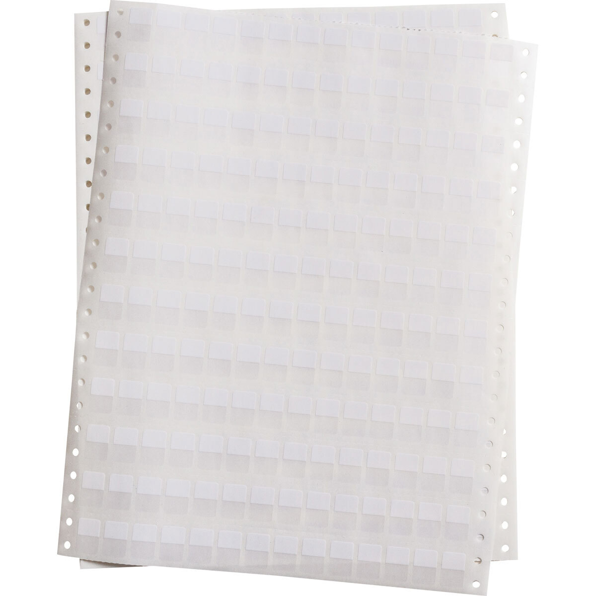 DAT-30-292-10 Rectangle Printer Label, 3/4 in L x 1/2 in W, Colored Write-On Area Legend, Clear/White, B-292 Vinyl