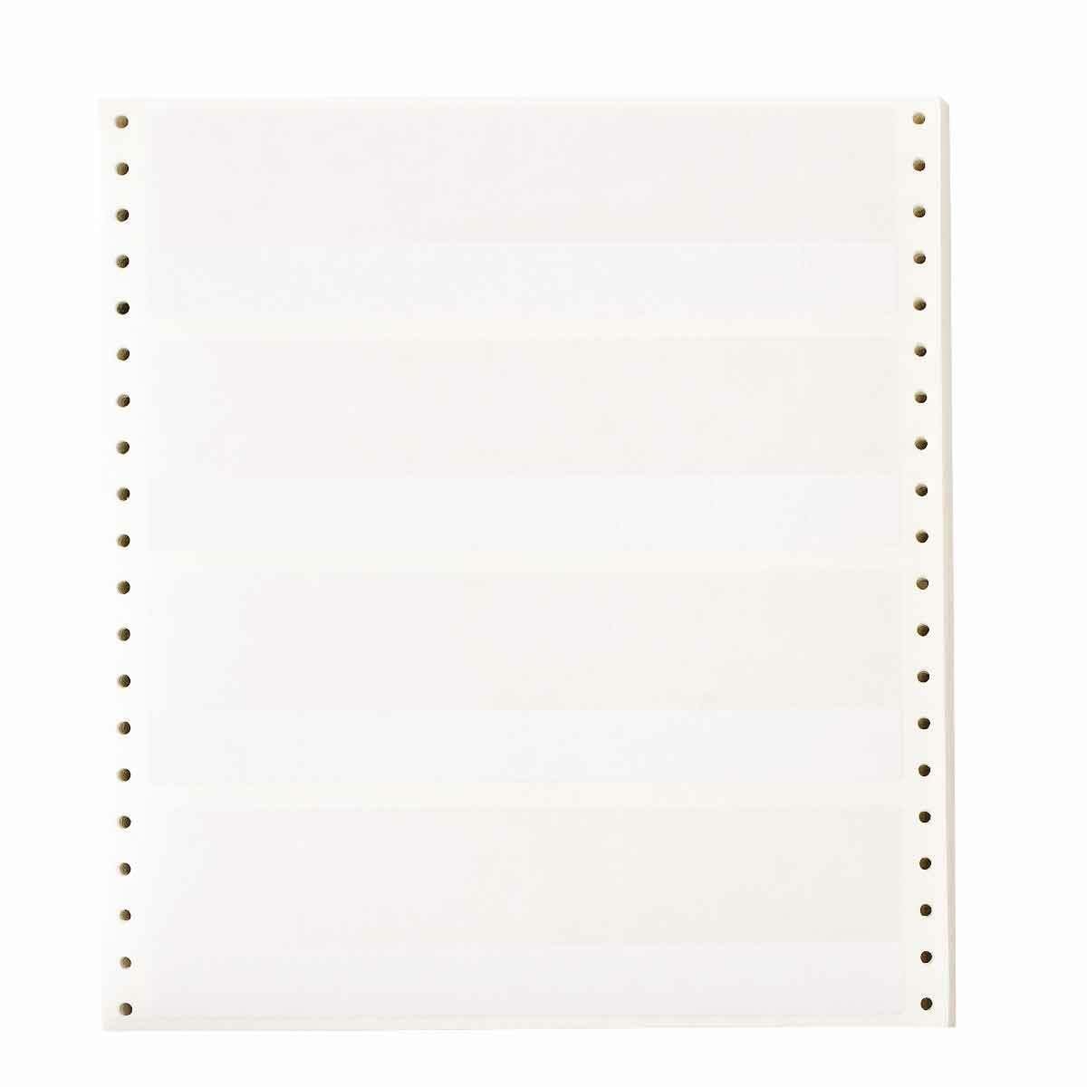 DAT-37-292-1 Rectangle Printer Label, 2-1/4 in L x 1 in W, Clear/White, B-292 Vinyl