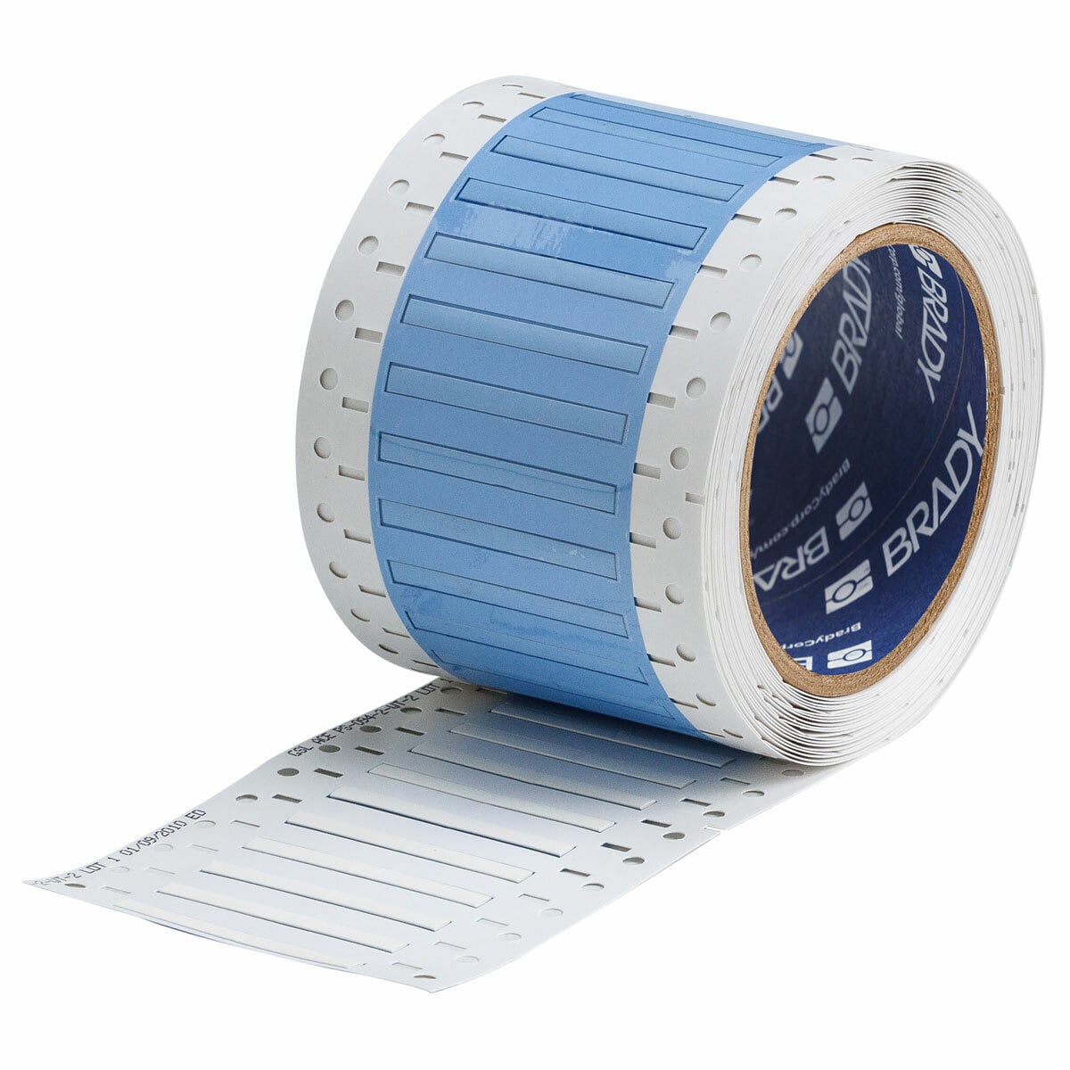PS-125-2-WT PermaSleeve 1-Sided Heat Shrink Wire Marker Sleeve, 22 to 16 AWG Wire, 2 in L x 2 in W, B-342 Polyolefin