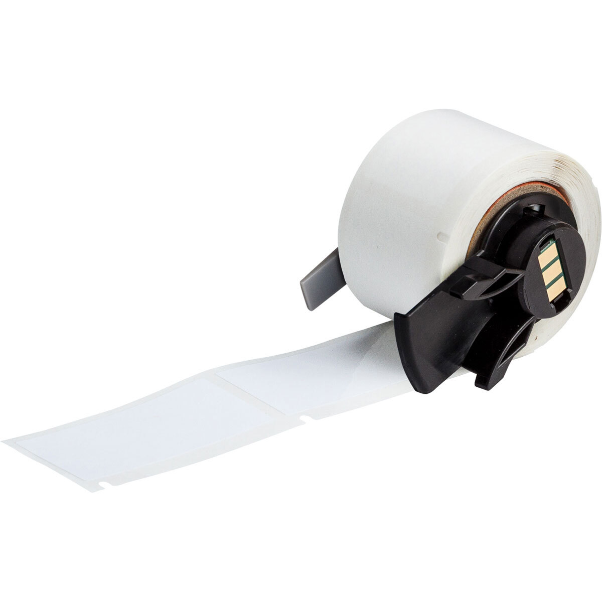 PTL-20-422 ToughBond BMP71 TLS 2200 Rectangular Thermal Transfer Label, 1 in L x 2 in W, Colored Write-On Area Legend, White, B-422 Polyester