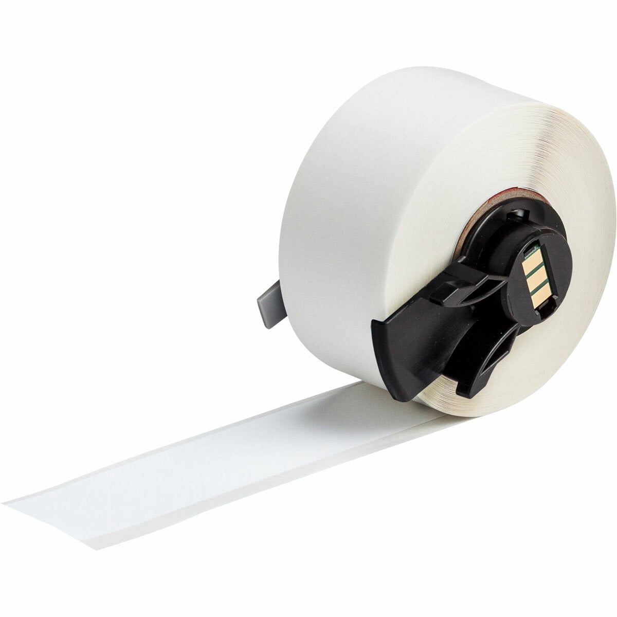 PTL-42-483 ToughBond BMP71 TLS 2200 Blank High Performance Thermal Transfer Label, 50 ft L x 1 in W, Blank Legend, White, B-483 Polyester