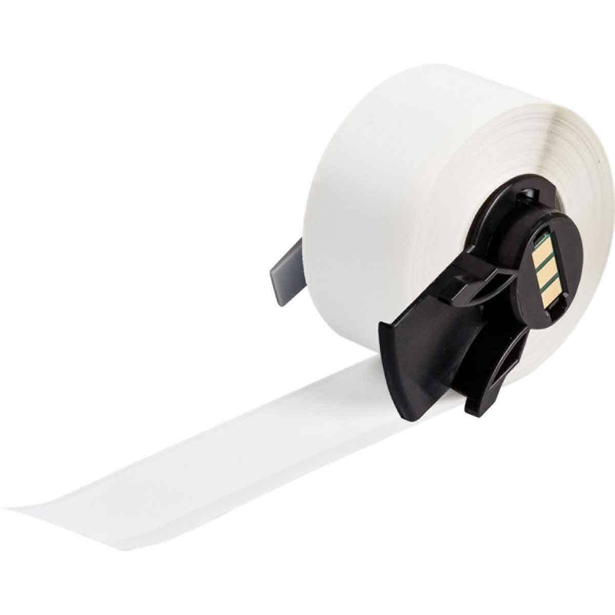 PTL-43-439 WorkHorse BMP71 TLS 2200 Blank Heavy Duty Thermal Transfer Label, 50 ft L x 1.9 in W, Blank Legend, White, B-439 Vinyl
