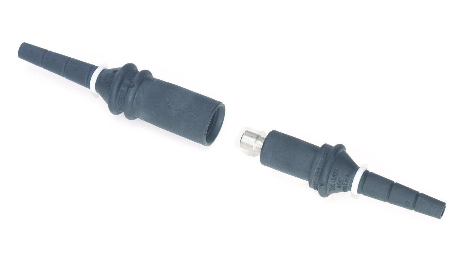 20U Buchanan In-Line Breakaway Non Fused Neutral Breakaway Streetlight Connector Kit, 600 V AC, 0.12 to 0.43 in Cable, 12 to 6 AWG Conductor