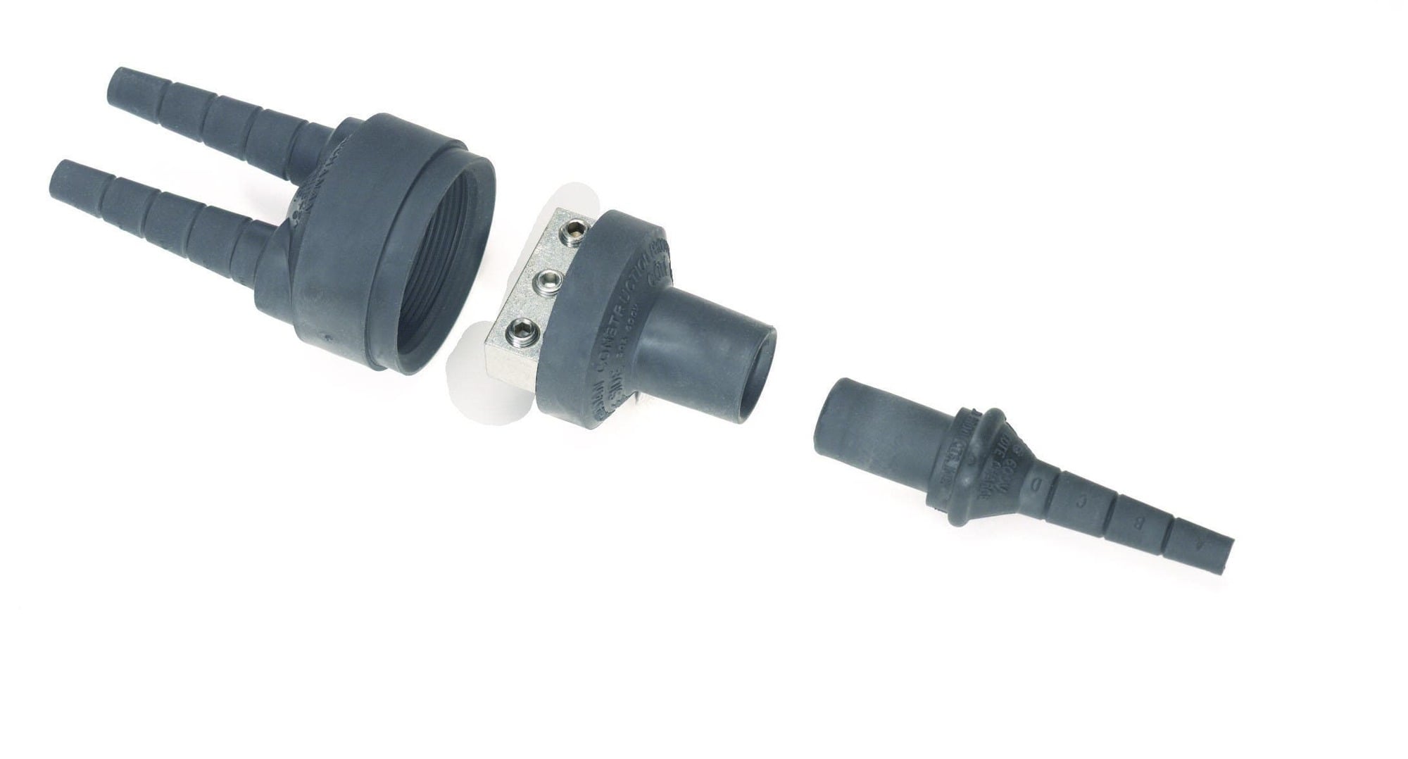82S-EAFB1-LC Buchanan Y-Tap Fused Breakaway Streetlight Connector Kit, 600 V AC, 10 to 2 AWG, 4 to 2 AWG Conductor