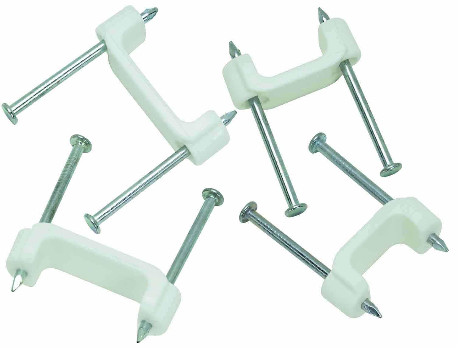 BPS2-5 Buchanan Insulated Cable Staple, 1/2 in W Crown, Plastic