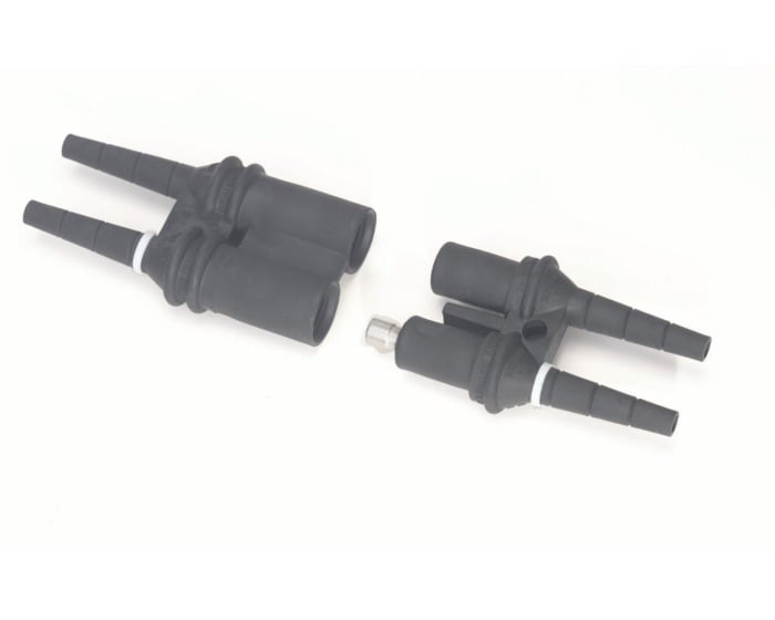 D65PN-U Buchanan Paired In-Line Non Fused Breakaway Streetlight Connector Kit, 600 V AC, 12 to 6 AWG Conductor