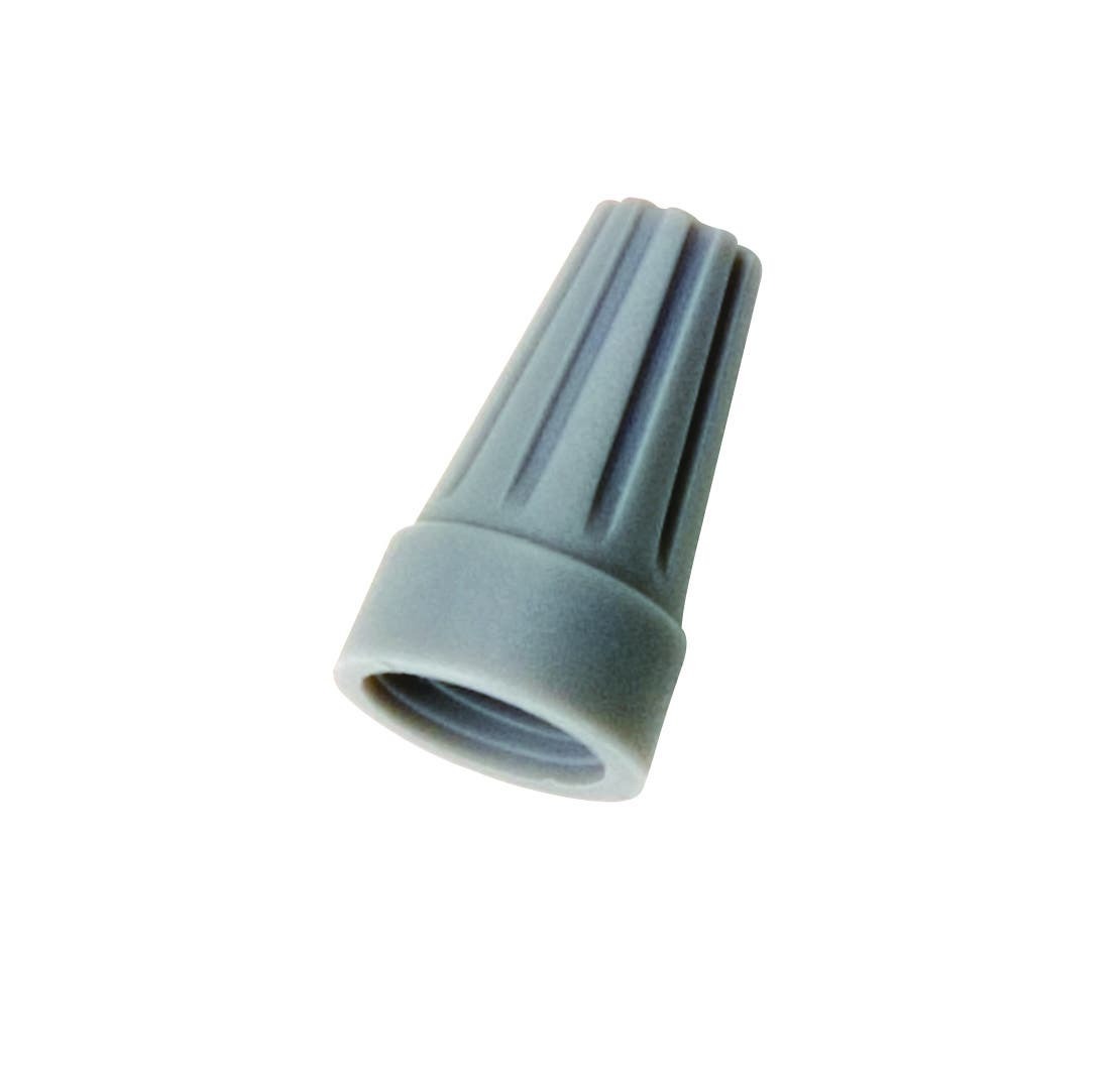 WT1-1 Buchanan WireTwist Wire Connector, Positive Grip Shell, Fixed/Square Wire Spring, 22 to 14 AWG Stranded Wire, Polypropylene