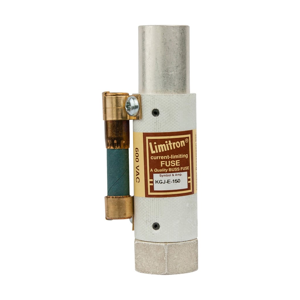 KGJ-E-80 Limitron Fast Acting Capacitor Fuse, 80 A, 600 V AC, 200 kA Interrupt, Round Body